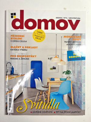 cover časopisu Domov