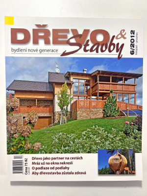 cover časopisu Dřevo & stavby
