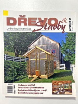 cover časopisu Dřevo & stavby